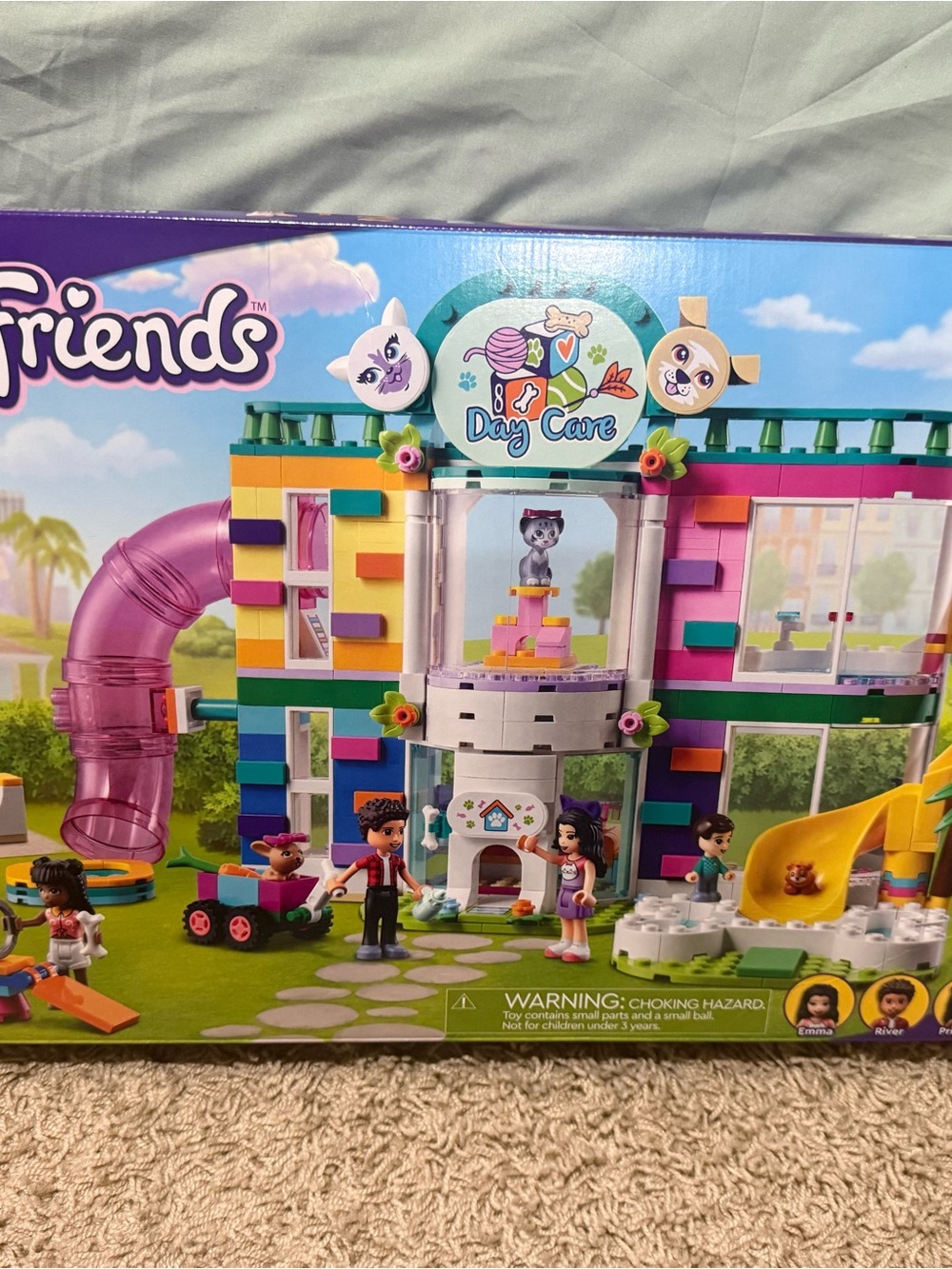 Lego FRIENDS Day Care Playset - Pink, Purple, Teal, Yellow, White